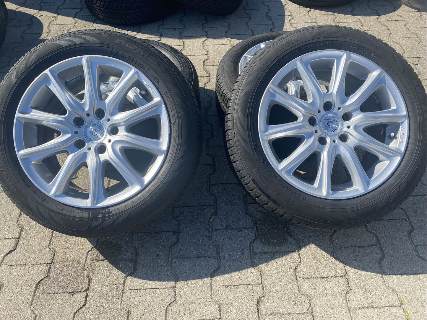 BMW F10 F11 F12 ALUFELGEN Winterreifen 225 55 R17 101V XL KBA 48663 ALUETT RDCI