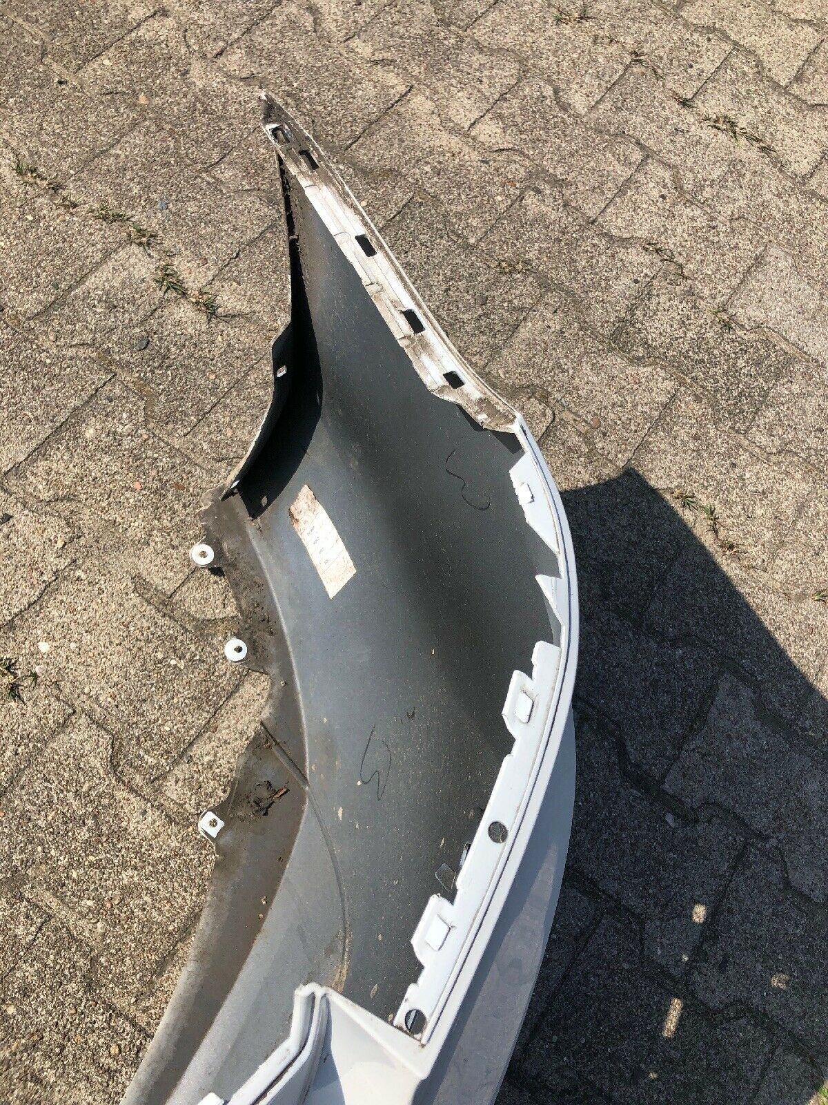 ORIGINAL BMW F20 F21 LCI FACELIFT Stoßstange Basis m PDC & KAMERA LOCH Alpinweiß